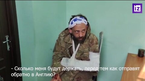 Andrew Hill - British mercenary who laid down his weapons to the Russian soldiers