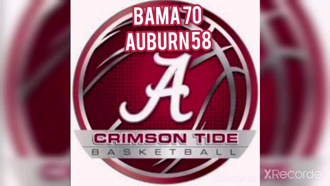 Bama 70 Auburn 58