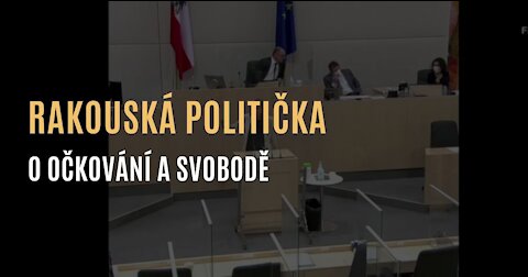 Rakouská politička Dagmar Belakowitsch o očkování a svobodě