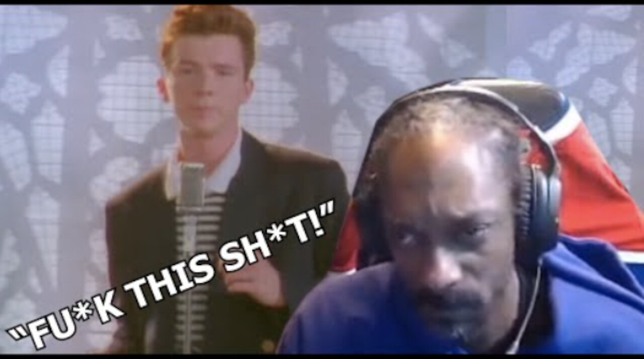 Snoop Dogg rage quits after getting rickrolled