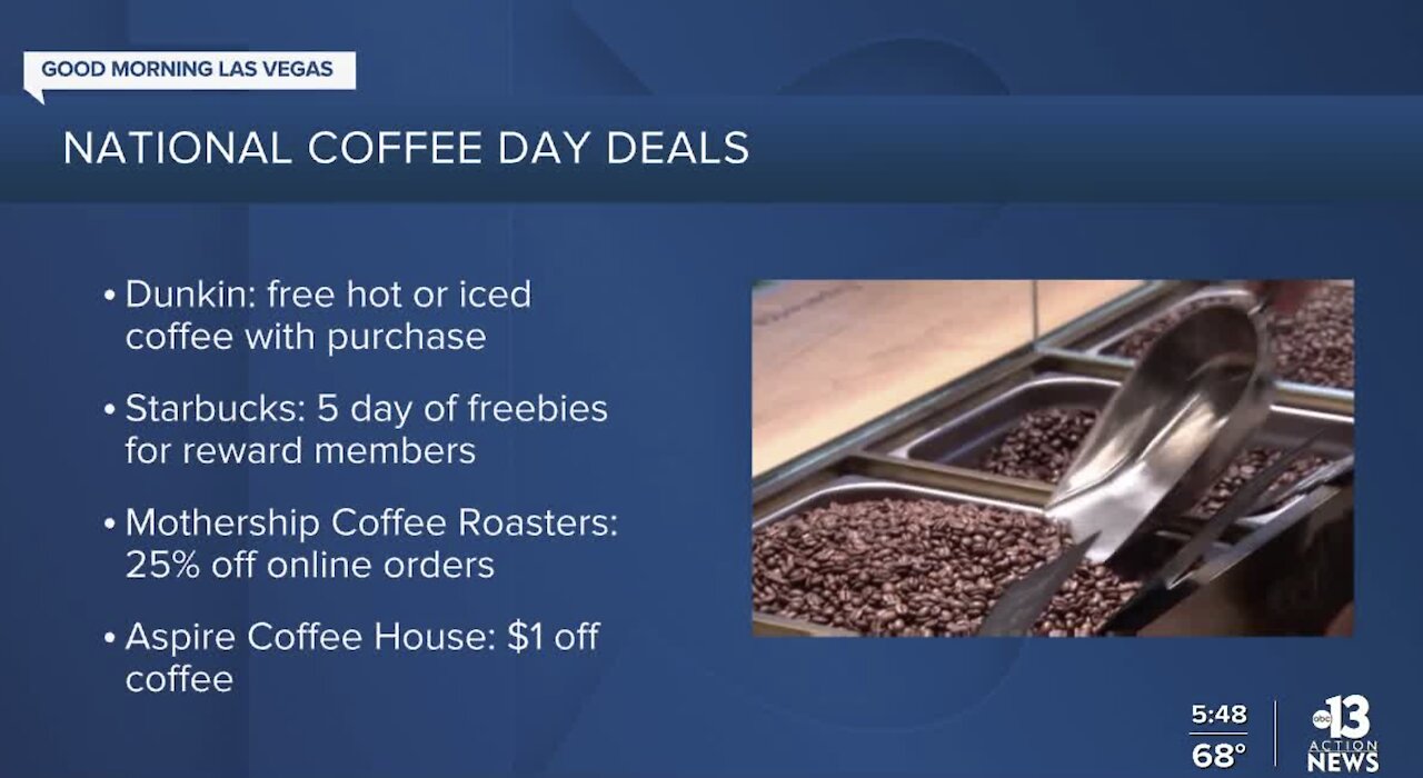 National Coffee Day in Las Vegas