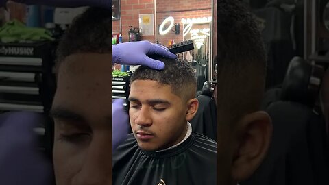 Burst Fade Front of Hairline