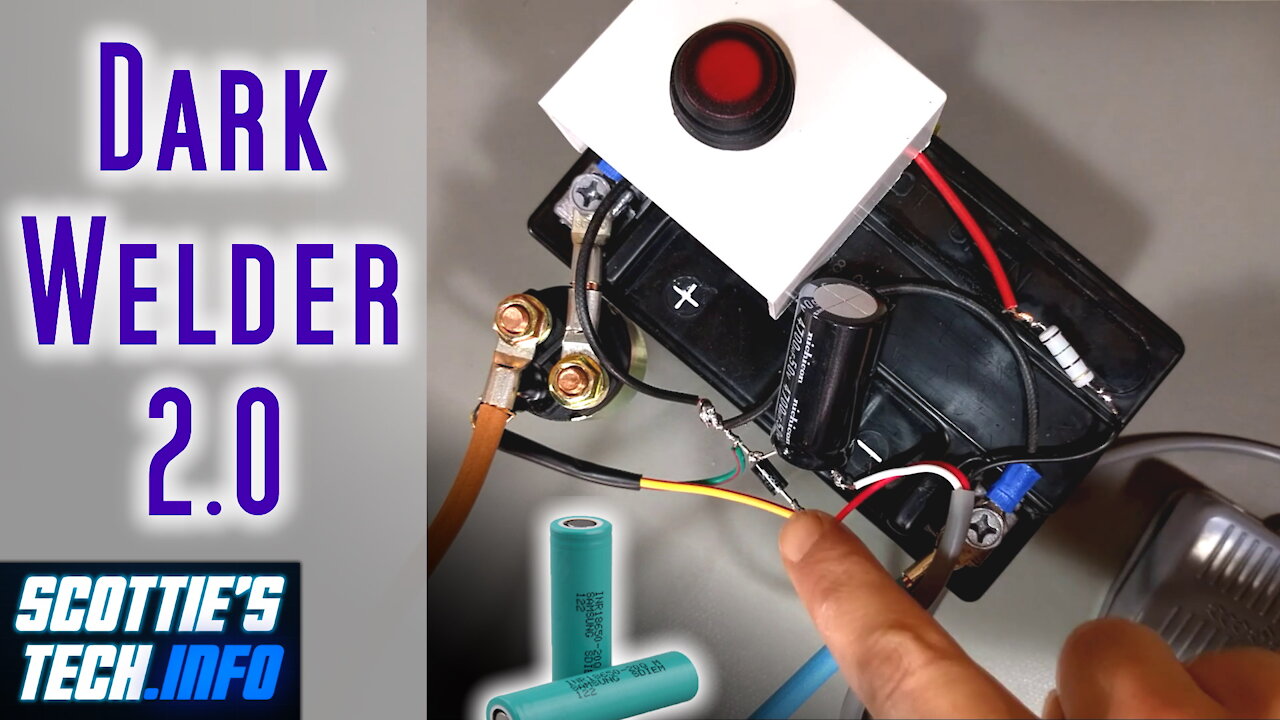 Dark Welder 2: My DIY battery tab spot welder