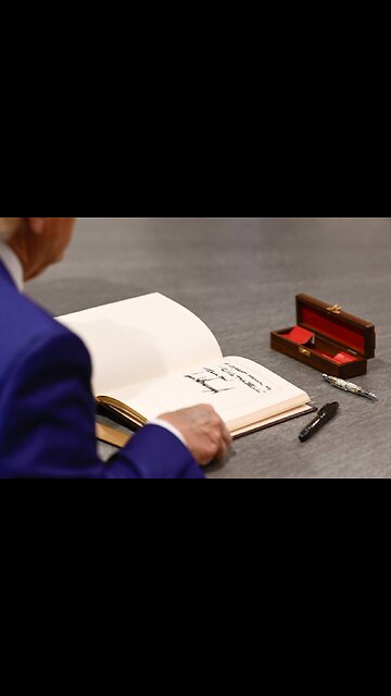 Lilly got a letter from President Trump ❤️