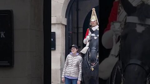 She moved the horse #horseguardsparade