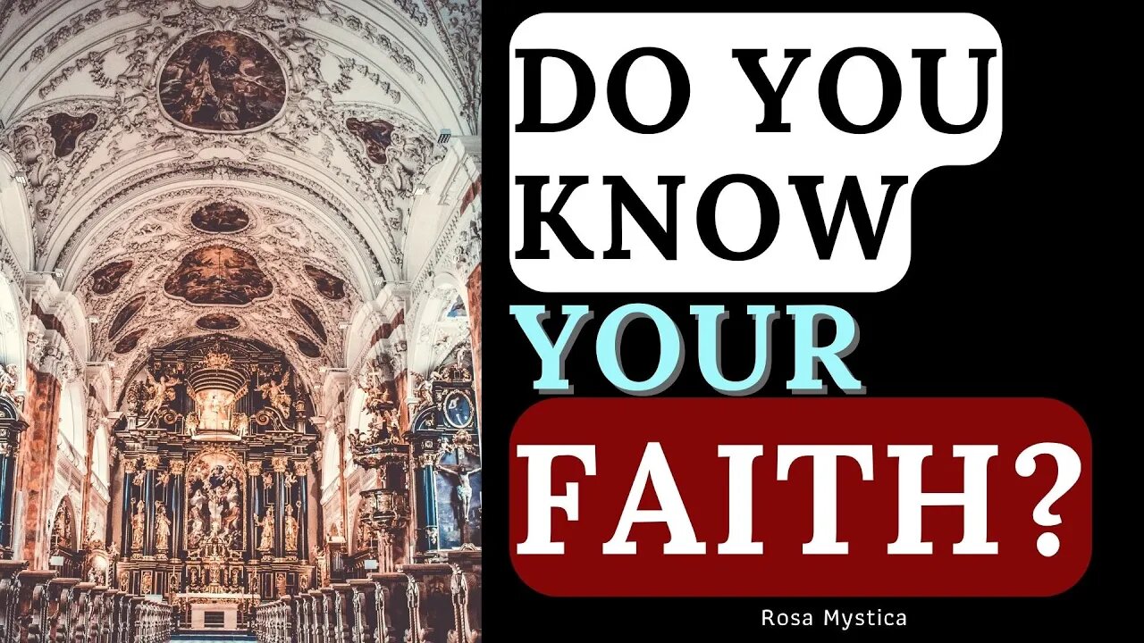 DO YOU KNOW YOUR FAITH? ST. JOHN VIANNEY