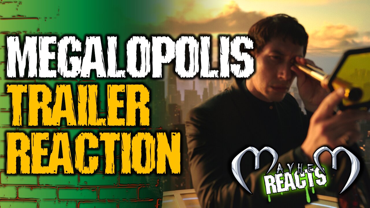 MEGALOPOLIS TRAILER REACTION - Megalopolis (2024) Official Trailer - Adam Driver, Giancarlo Esposito