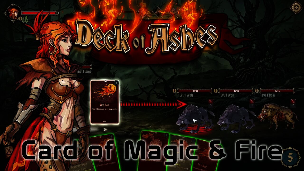 Deck of Ashes - Cards of Magic & Fire