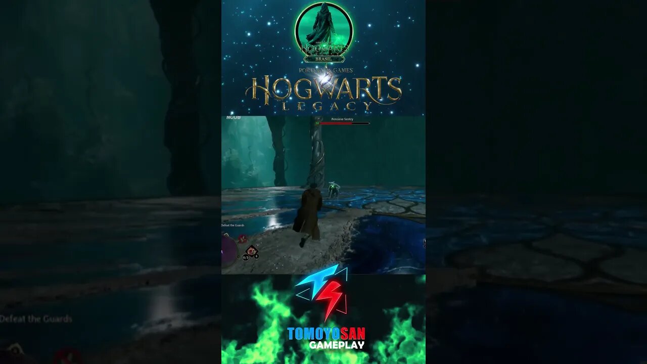 COMBO EM HOGWARTS LEGACY - #hogwartslegacybrasil #gameplay #tomoyosan #provasdemerlin