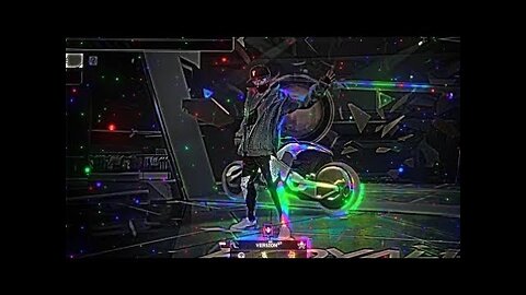 ALIGHT MOTION Rainbow Lobby Glow FF Edit ❗⚠️