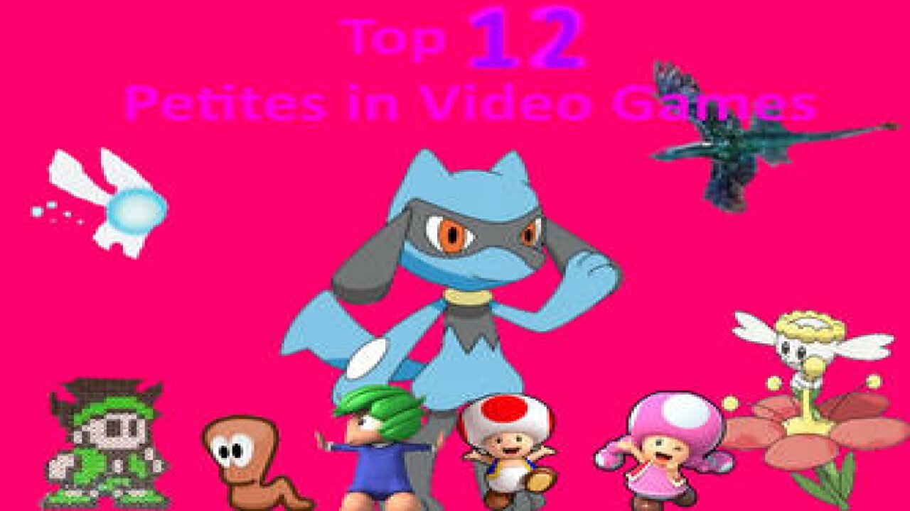 Top 12 Video Game Petites