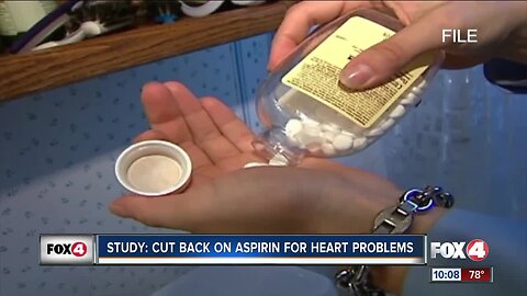 Doctors recommend cutting back on aspirin