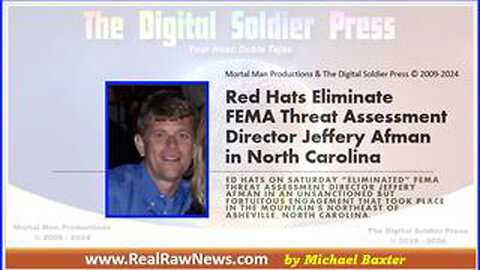 RED HATS ELIMINATE FEMA TAD JEFFREY AFMAN IN NORTH CAROLINA