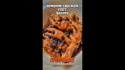 Chicken feer dimsum ( Recipe )