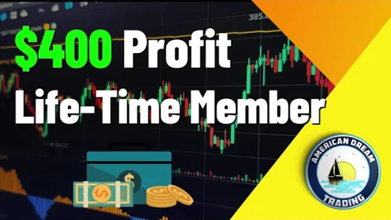 Huge $400 Profit Life Time Member Stock Market