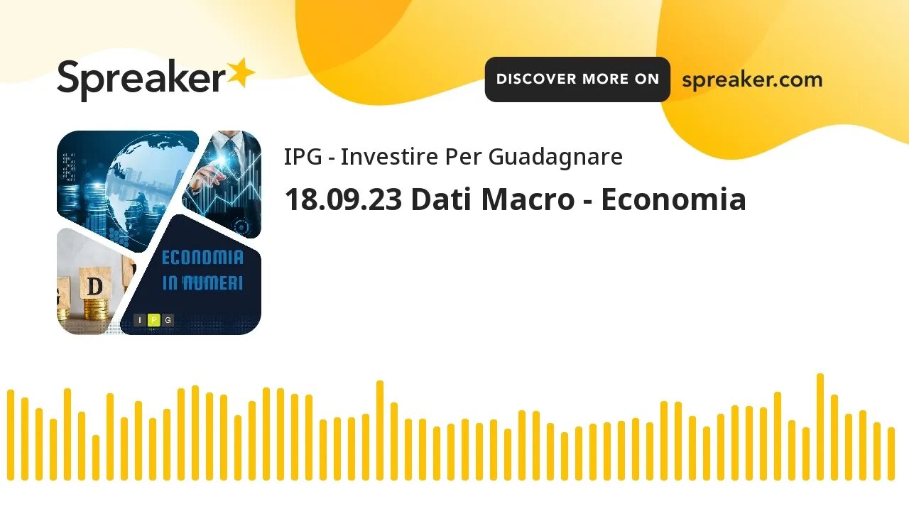 18.09.23 Dati Macro - Economia