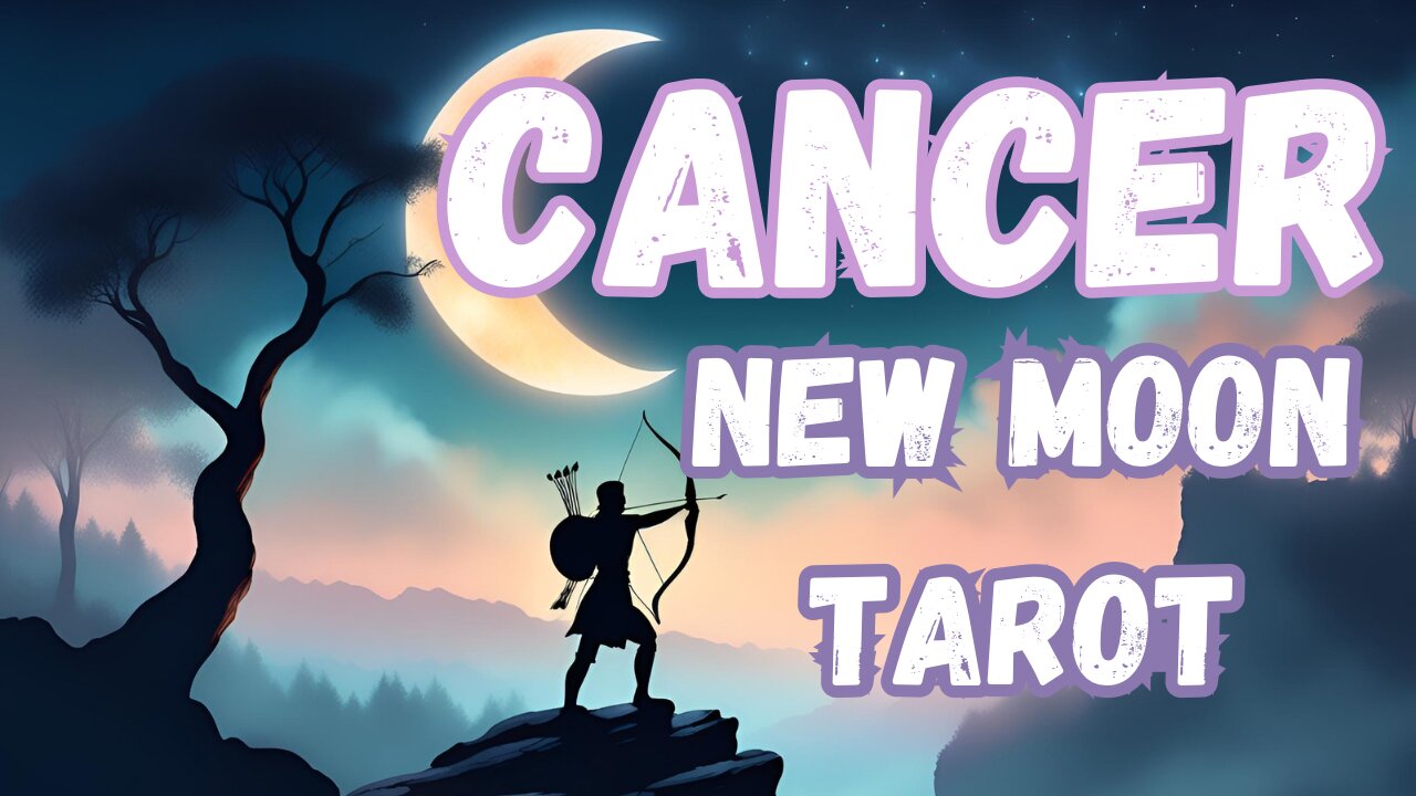 Cancer ♋️- New Moon in Sagittarius Tarot reading #cancer #tarot #tarotary