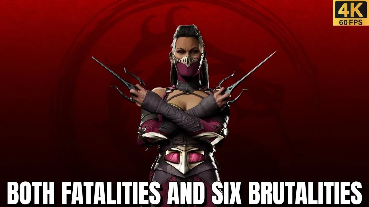 Mortal Kombat 1: Both Fatalities & All 6 Brutalities for Mileena (4K/60FPS)