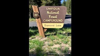 Diamond Lake Campground in Oregon