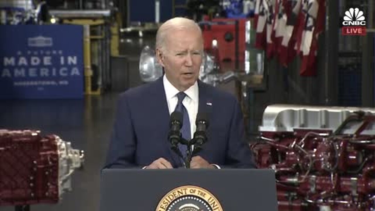 Angry Joe Biden Yells at End of Speech