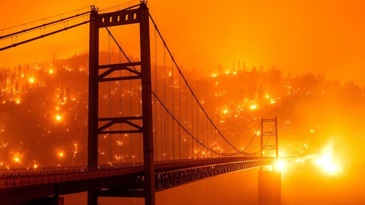 San Francisco ciel apocalyptique causé par les feux de forets de 2020