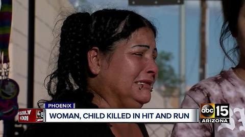 Family mourns after grandmother and grandson struck and killed in Phoenix