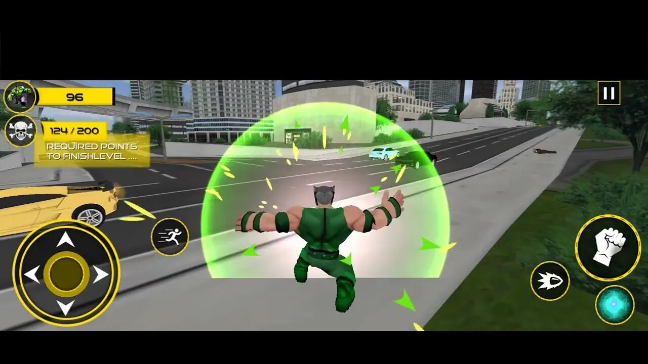 Incredible Monster Hero|| Crack 💥 Car || Hulk #gaming #viral #trending