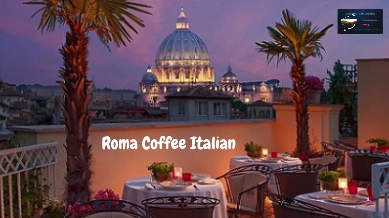 Italian Coffee Ambience. Relaxing Music