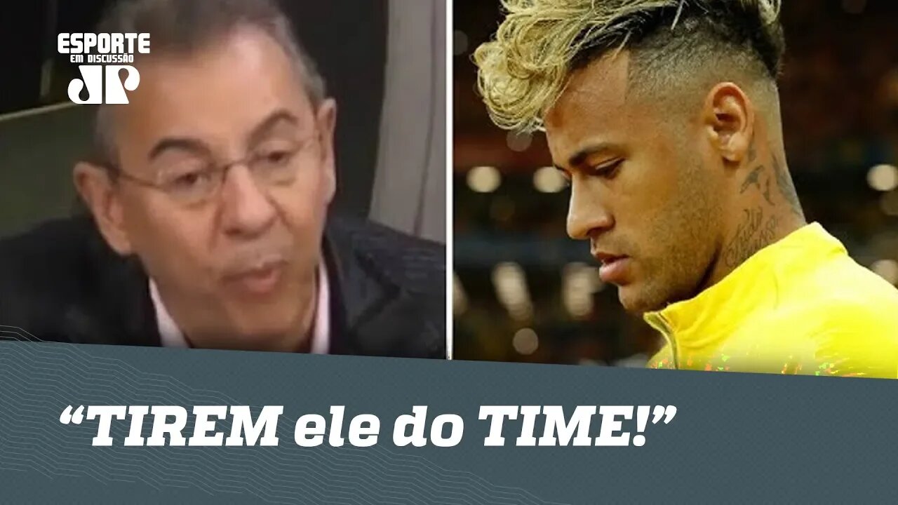 Flavio Prado IRONIZA críticas a NEYMAR: "TIREM ele do TIME!"