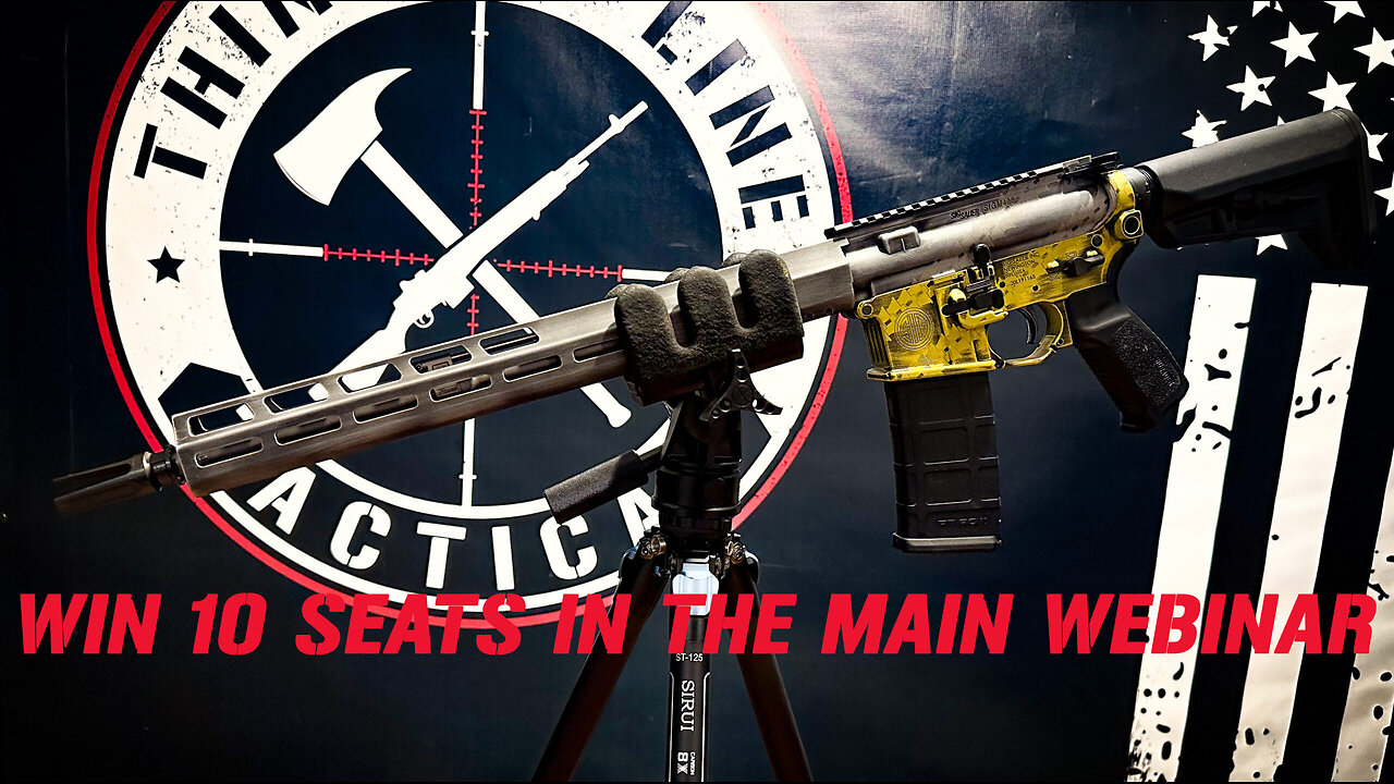 SIG M400 TREAD KILLDOZER MINI #1 FOR 10 SEATS IN THE MAIN WEBINAR