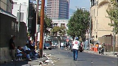 Live - Newsom Policies At Work - CA - Skid Row