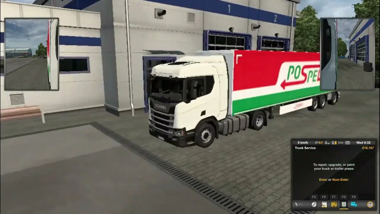 #shorts Doing New Job to Strasbourg in Euro Truck Simulator highlight