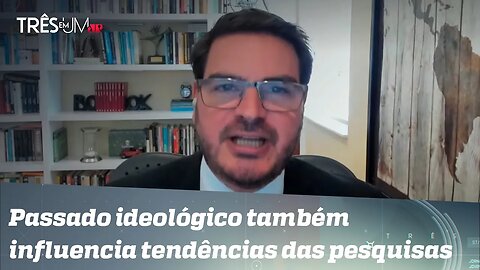 Rodrigo Constantino: Gap da vantagem do "ultra favorito" Lula sobre Bolsonaro está sendo fechado