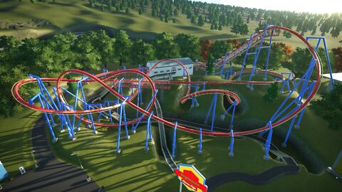 Superman-Ultimate Flight Recreation (Over Georgia)