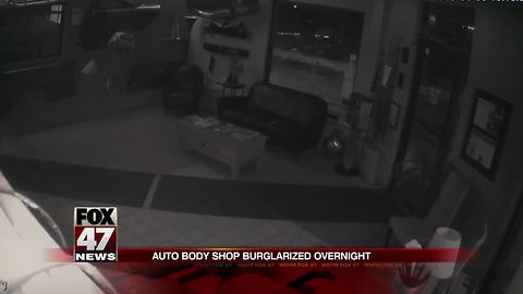 VIDEO: Burglary caught on tape