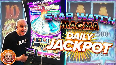 🌋$50 BETS! MAJOR MAGMA JACKPOT! 🌋Star Watch Magma Slot Wins! 🎰 | Raja Slots