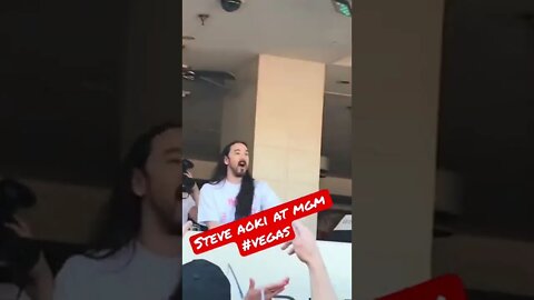 Steve Aoki at MGM Grand in Las Vegas 2017