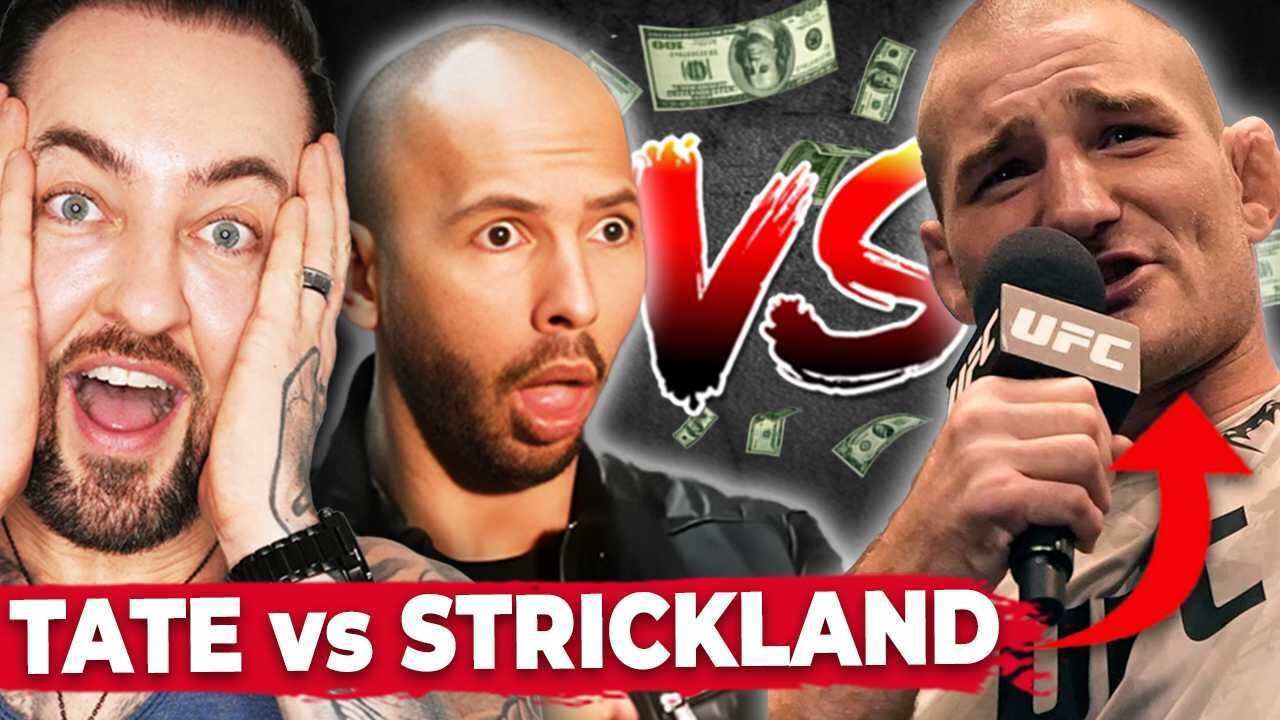 Andrew Tate REPLIES To UFC's Sean Strickland CALLING HIM OUT