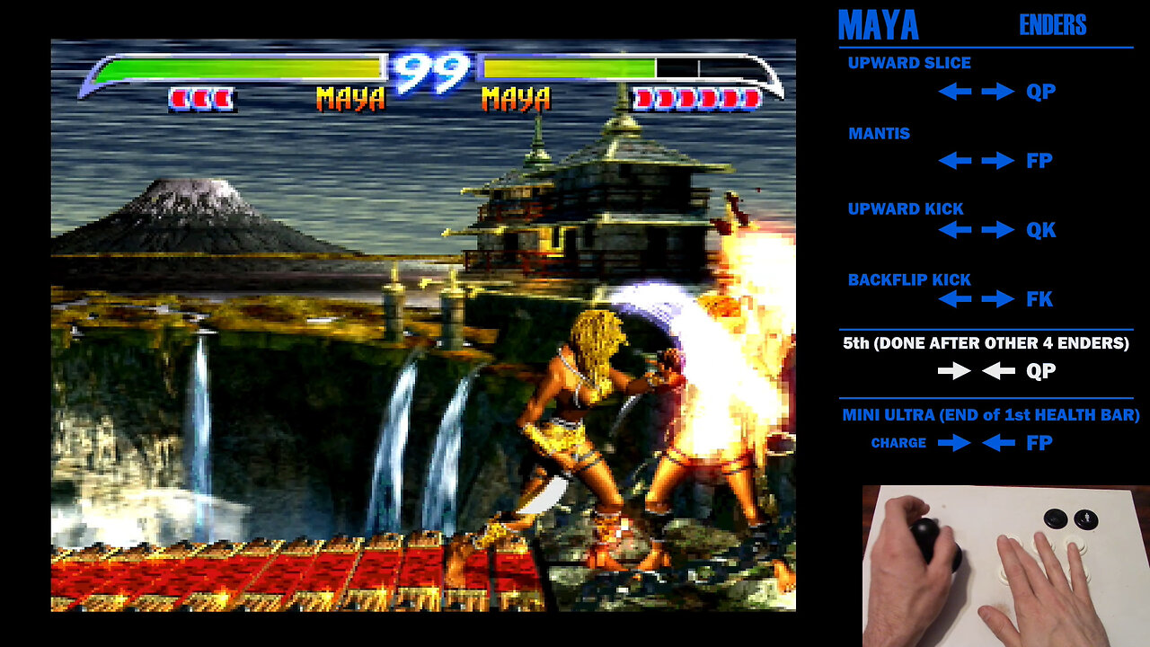 KILLER INSTINCT 2: Maya Tutorial (Move List)