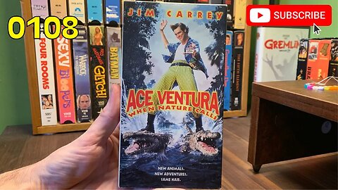 [0108] ACE VENTURA - WHEN NATURE CALLS (1995) VHS [INSPECT] [#aceventurawhennaturecallsVHS]