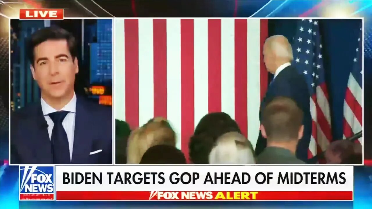 Fox News TRIGGERED to a Sputtering Mess by Biden Speech