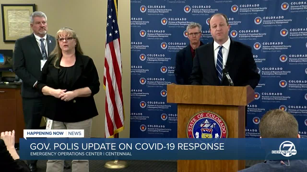 Gov. Jared Polis issues statewide stay-at-home order in Colorado