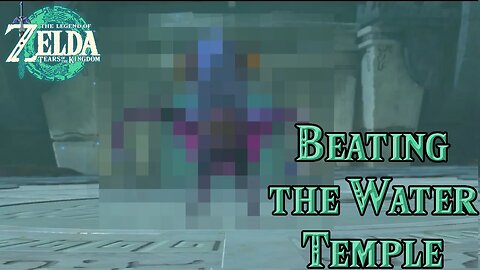 Beating the Water Temple in Tears of the Kingdom - EP9 #stjude #tearsofthekingdom