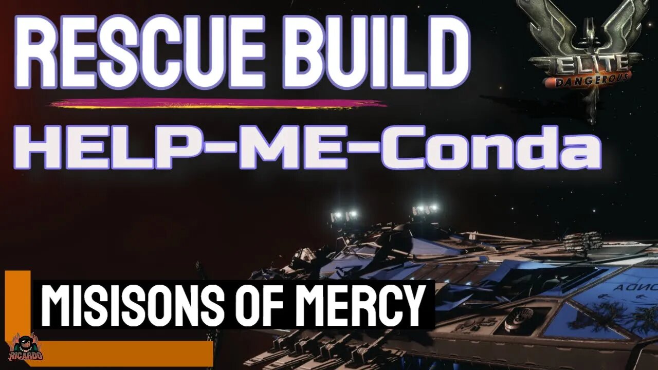 The Rescue Anaconda Build the HELP ME CONDA // Elite Dangerous