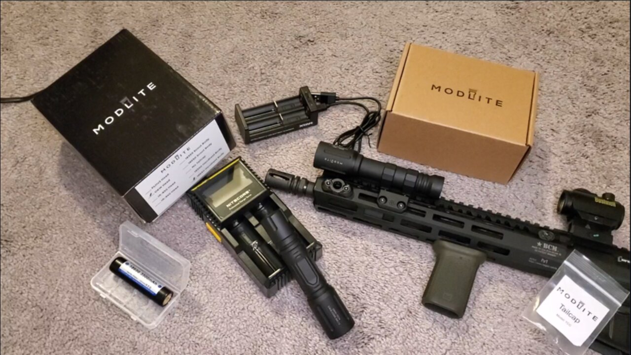 Modlite Handheld OKW vs. Modlite Weapon Mounted OKW