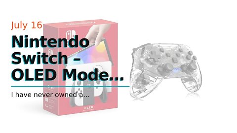 Nintendo Switch – OLED Model w/ White Joy-Con