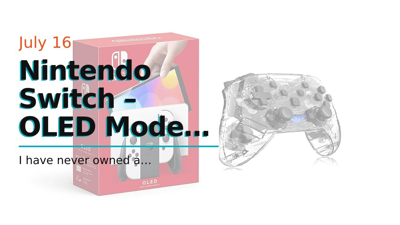 Nintendo Switch – OLED Model w/ White Joy-Con