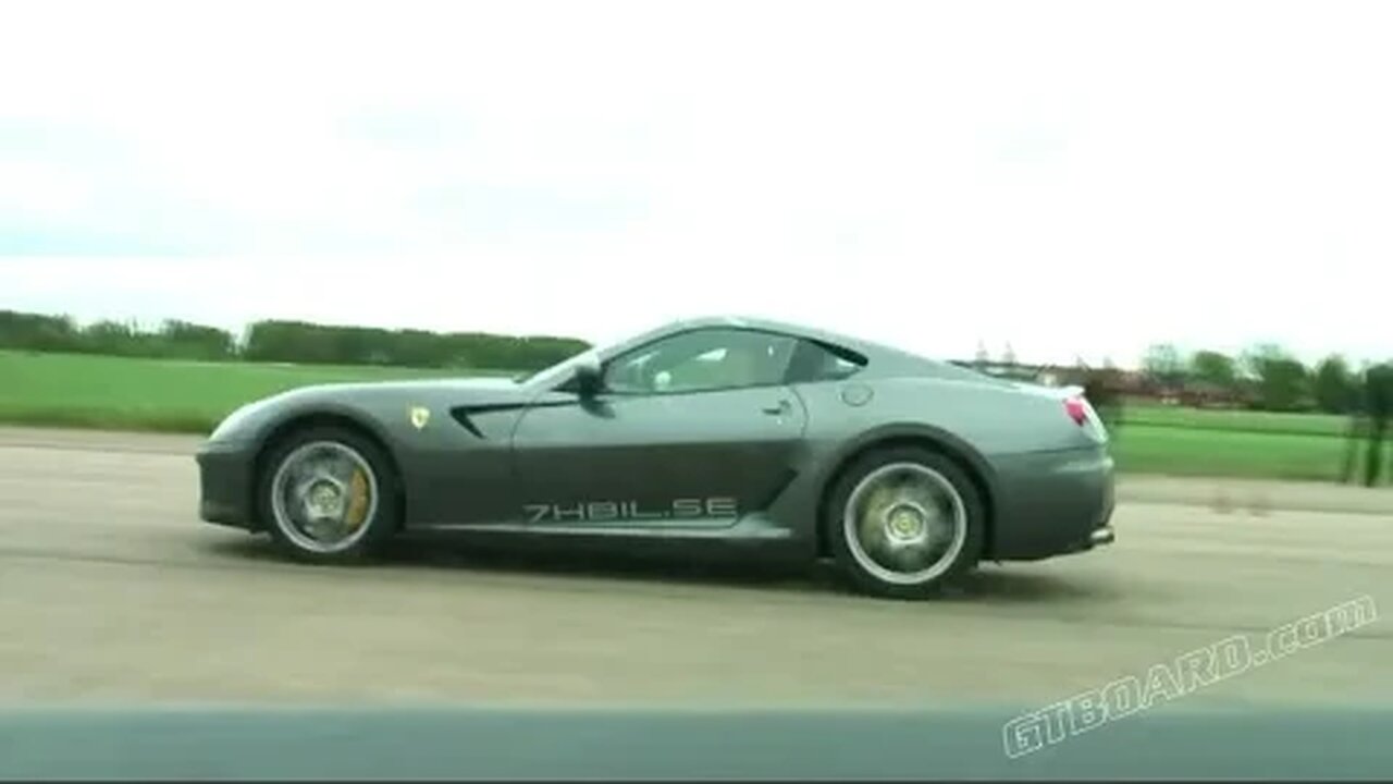 🏁Lamborghini Gallardo E-Gear vs Ferrari 599 GTB F1 🏁