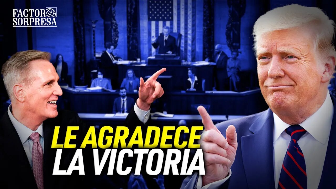 McCarthy reconoce que ganó gracias a Trump/ Carlson analiza la crisis de la elección