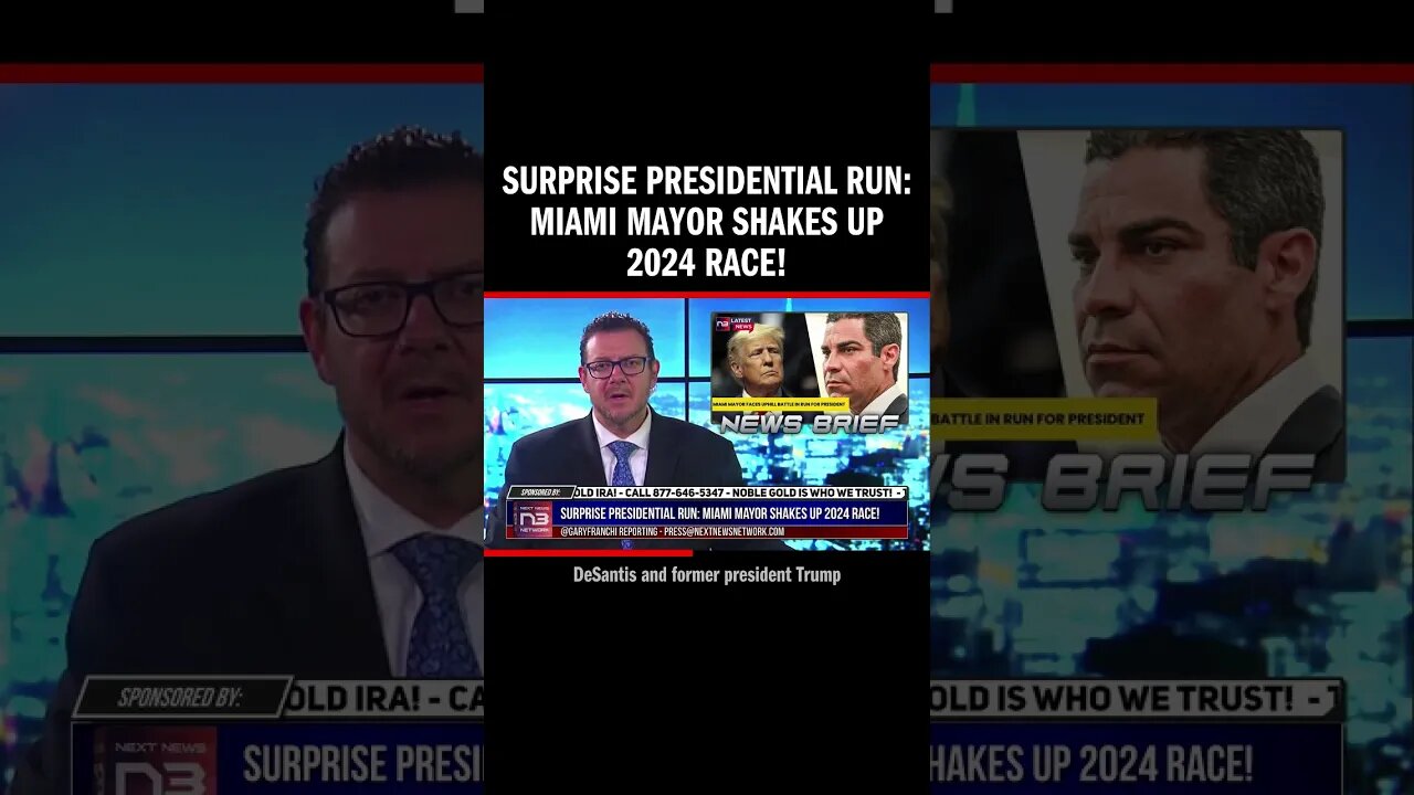 Surprise Presidential Run: Miami Mayor Shakes Up 2024 Race!